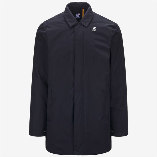 k-way uomo giaccone modello benny warm ottoman k31355w k89 colore blu