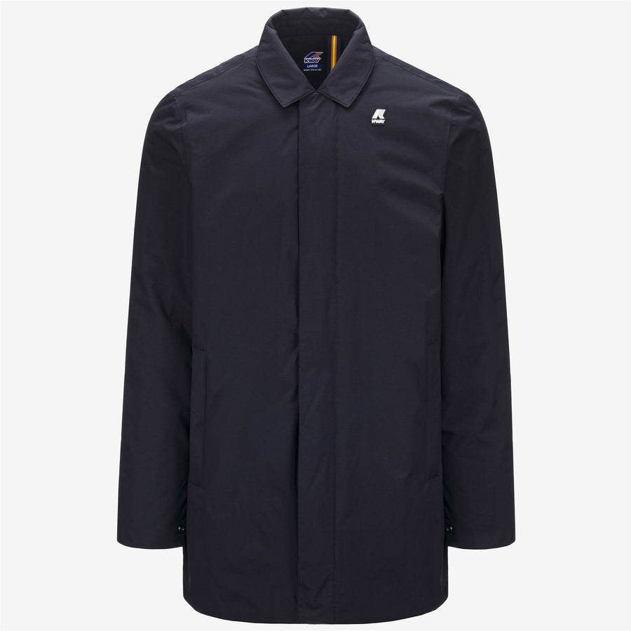 k-way uomo giaccone modello benny warm ottoman k31355w k89 colore blu