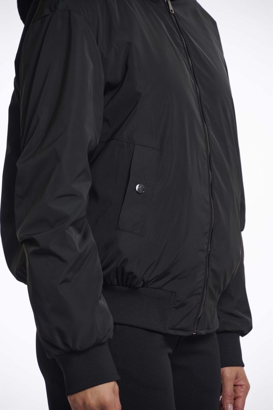 rino e pelle giacca bomber reversibile modello rubia colore nero black 7002512