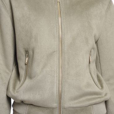 rino & pelle bomber jonina colore verde chiaro