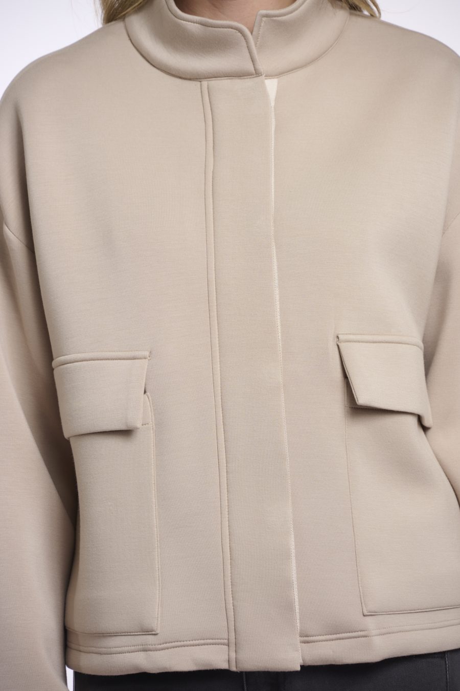 rino pelle giacca modello erlissa colore beige