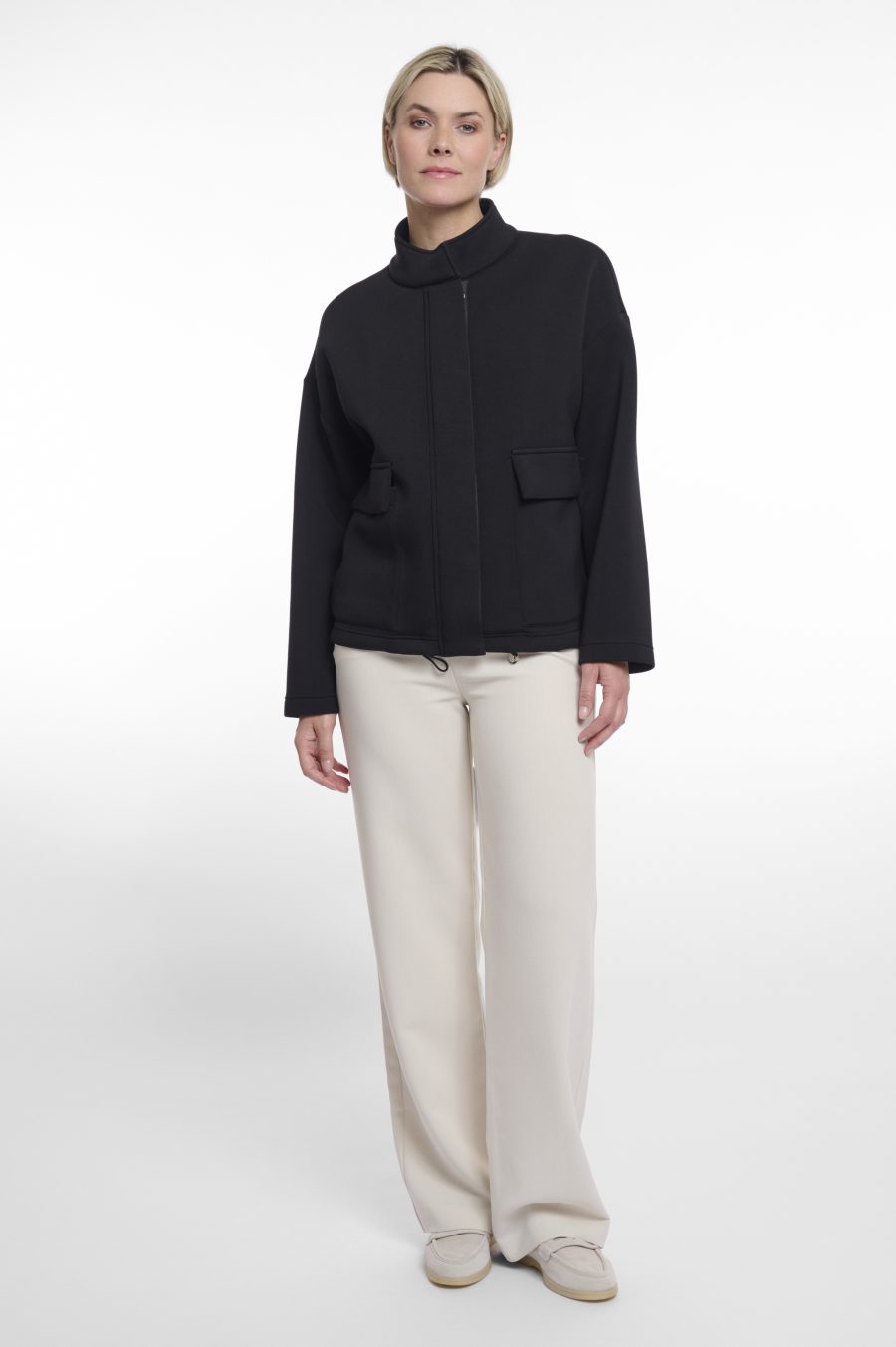 rino pelle giacca modello erlissa colore nero