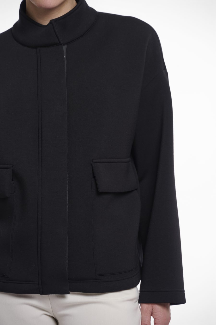 rino pelle giacca modello erlissa colore nero