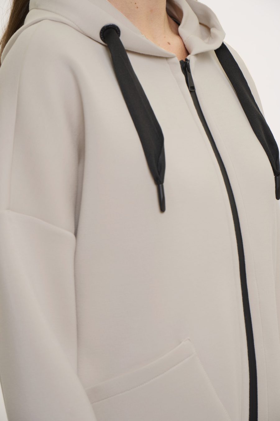 rino & pelle giubbino bray colore grigio nebbia