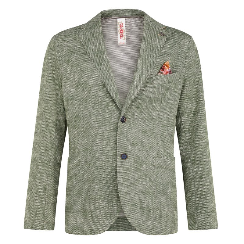giacca bob effetto maglia easyx485 t485 verde abete