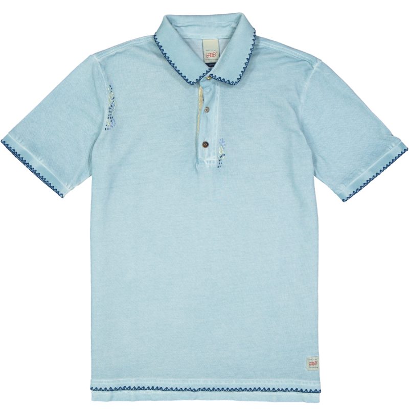 bob polo modello ricky r00487 colore azzurro cloud