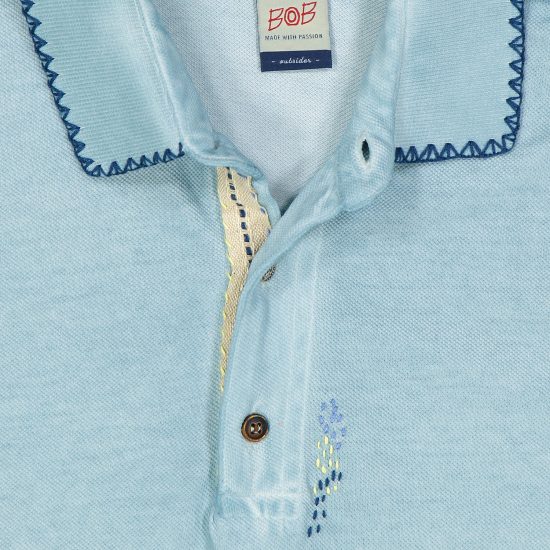 bob polo modello ricky r00487 colore azzurro cloud