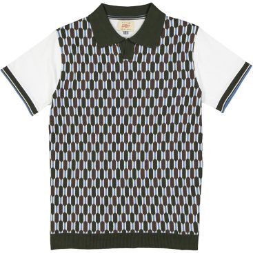 bob polo modello stan colore verde e marrone variante 3