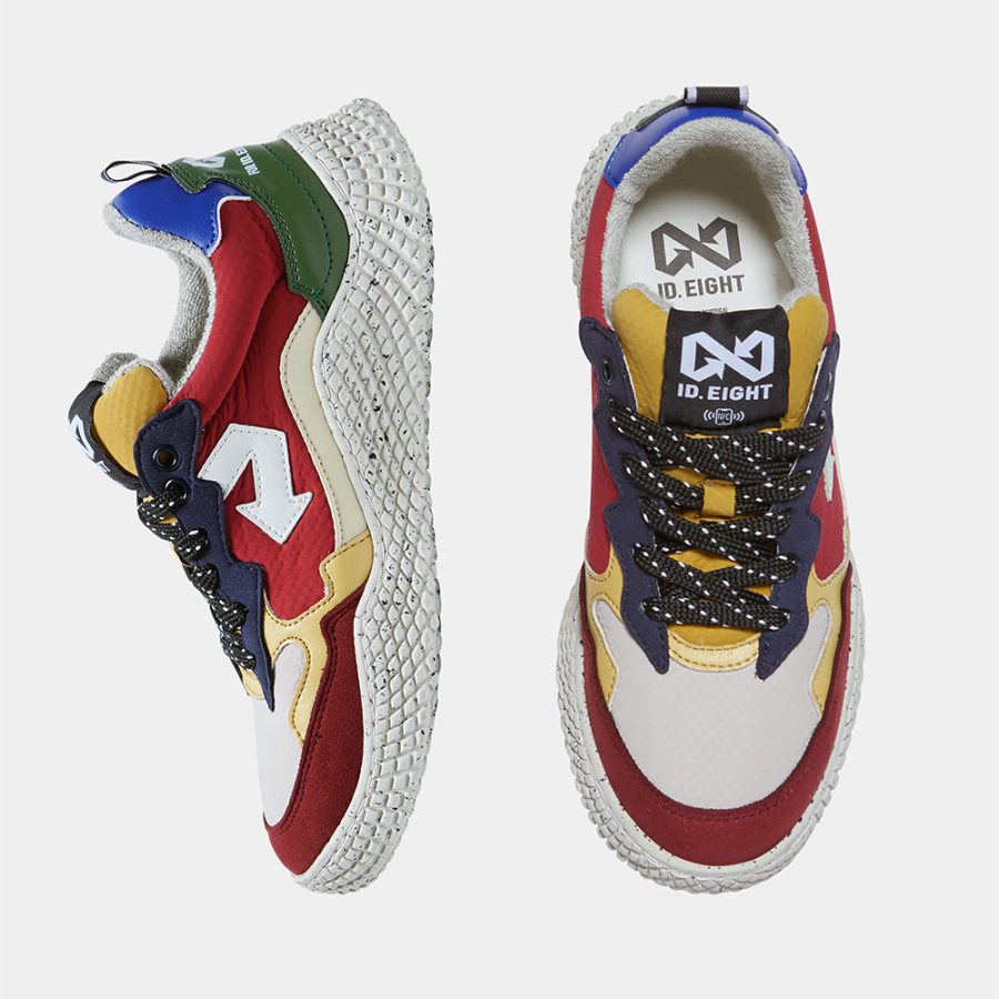 sneakers id eight modello hana colore wine tasting