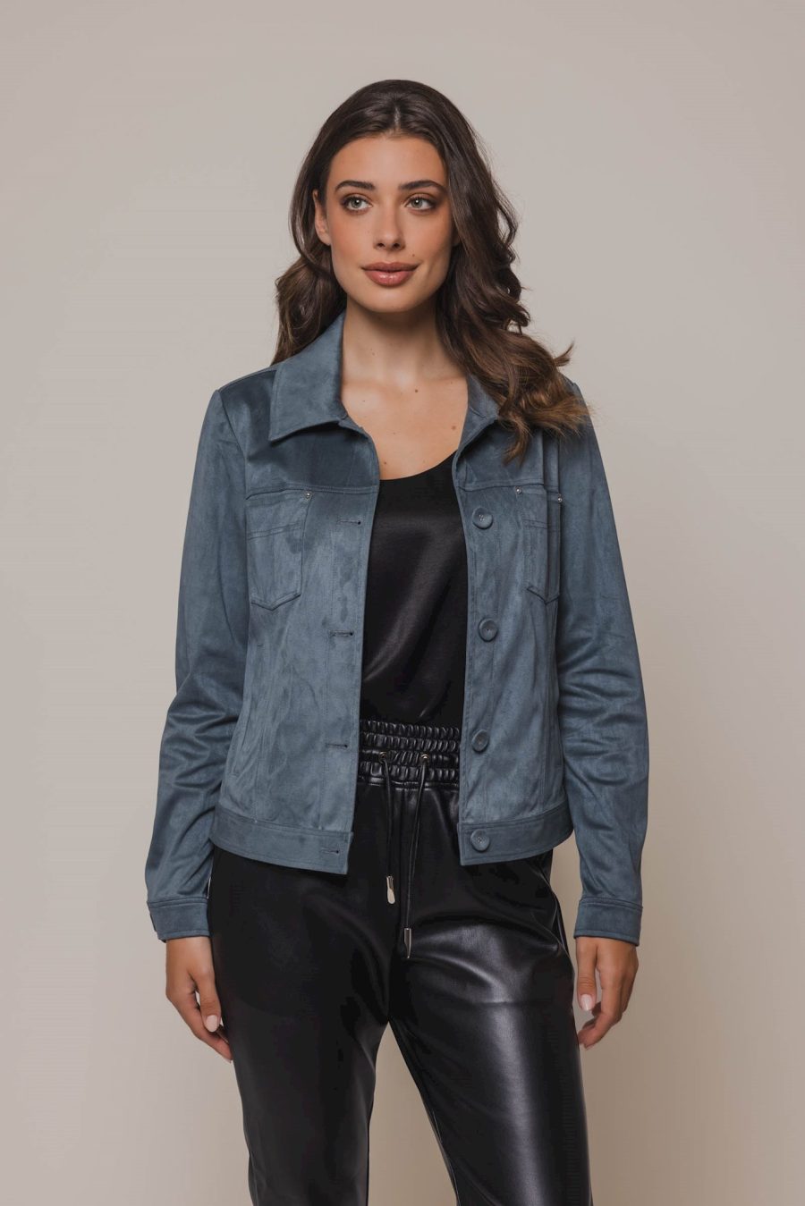 rino-pelle-giacca-briana-blu-denim-deep-aqua rino pelle giacca modello briana colore blu denim deep aqua