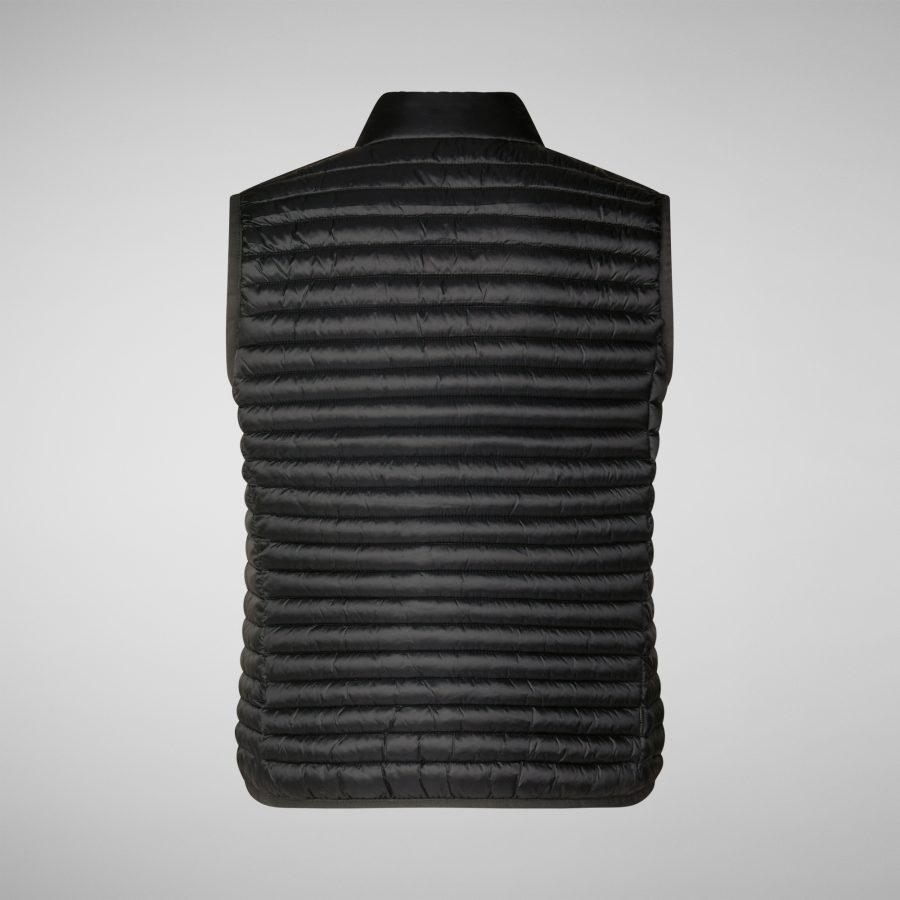 save the duck donna-gilet arabella colore nero black d85310w 10000