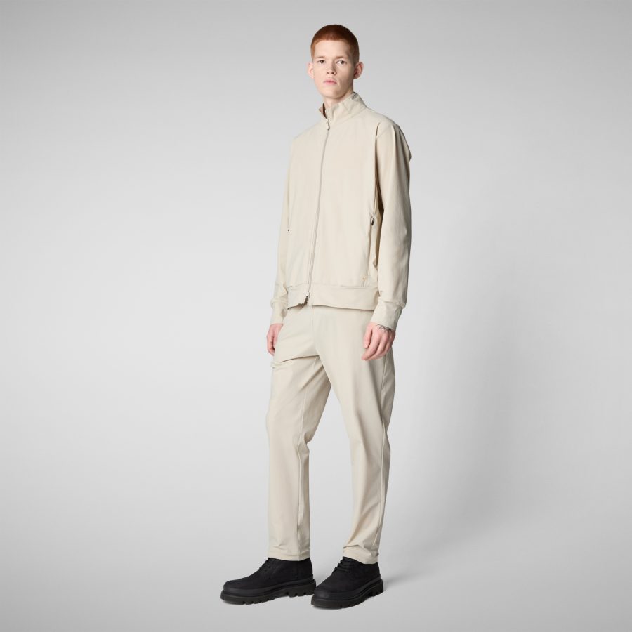 save the duck modello tulio df1643m rety 20 colore beige chiaro 40019