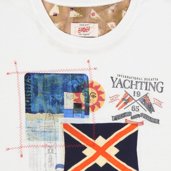 bob maglietta modello kind vr0269 colore bianco