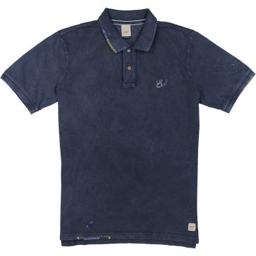 bob polo modello basic r00488 colore blu notte