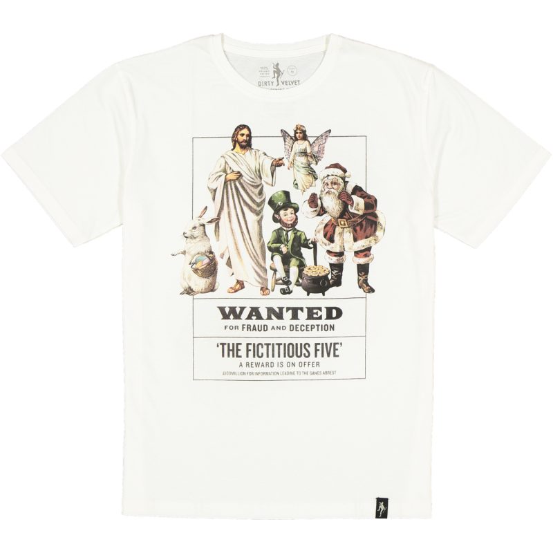 dirty velvet maglietta the fictitious five