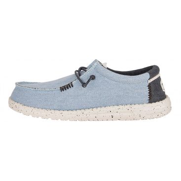 HEYDUDE Wally Coastline Jute Azzurro