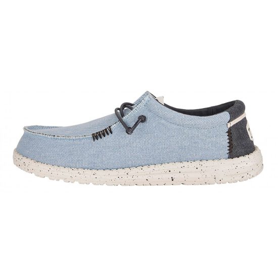 HEYDUDE Wally Coastline Jute Azzurro