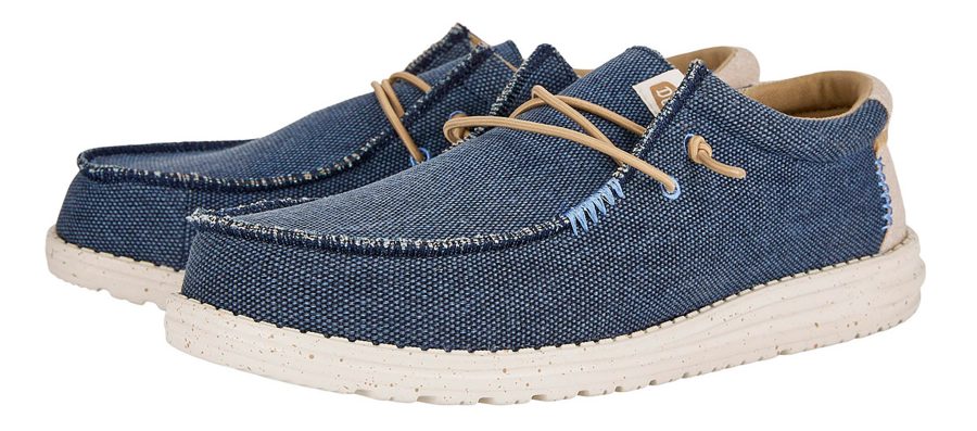 heydude uomo modello wally coastline jute 40952 colore blu navy 410