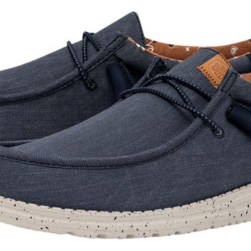 heydude uomo medello wally washed canvas 20296 colore blu navy 410