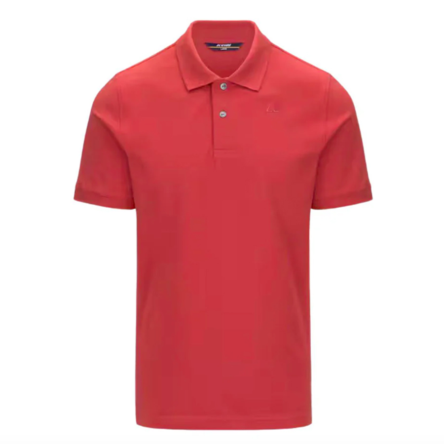 k-way uomo polo modello amedee k5127bw colore red jasper 703