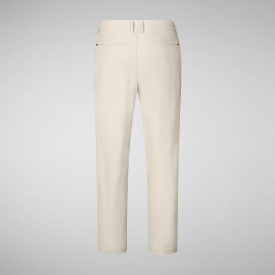 save the duck pantalone uomo modello steve dp1843m colore beige 40019
