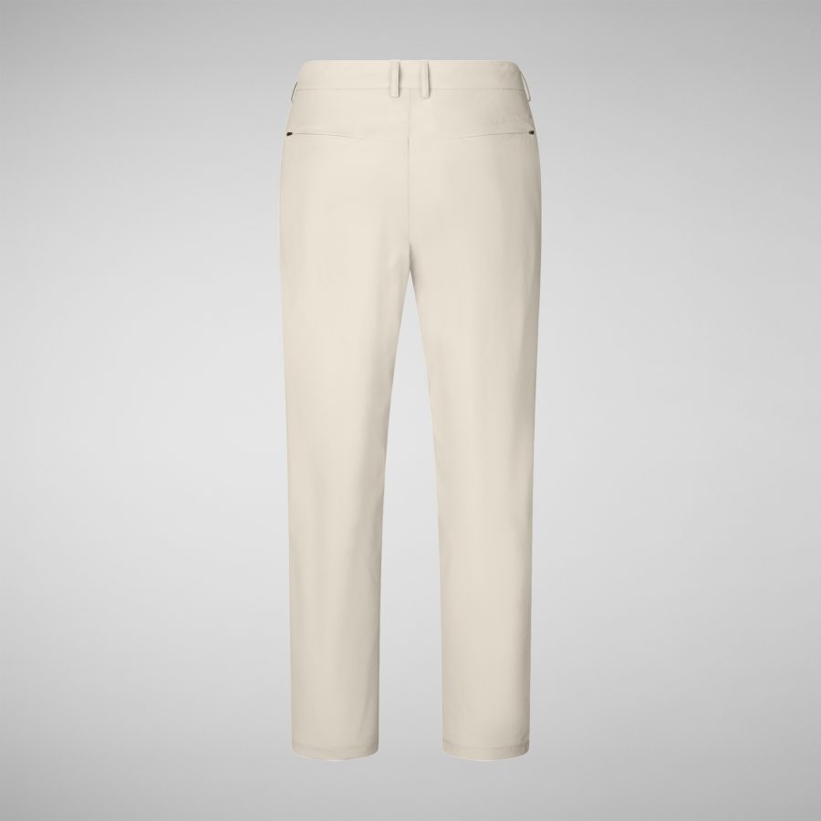 save the duck pantalone uomo modello steve dp1843m colore beige 40019