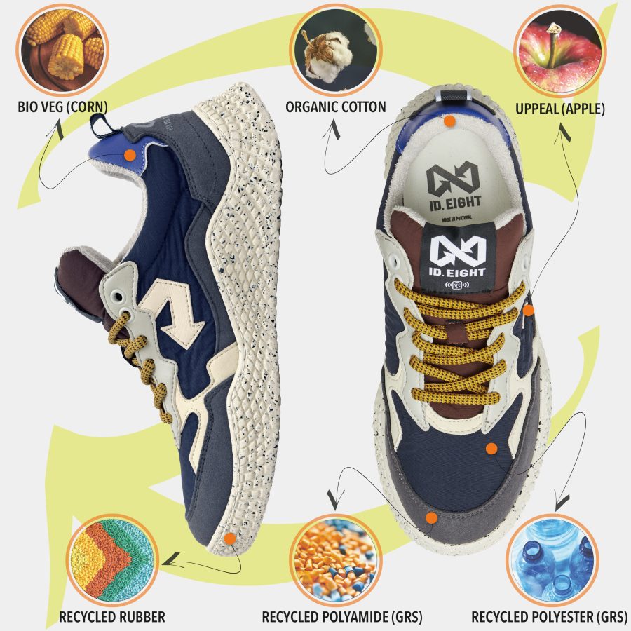 sneakers id eight modello hana colore midnight sky