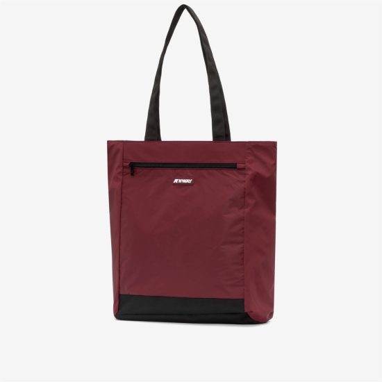 k-way donna borsa modello elliant-k7116nw colore rosso syrah wnn