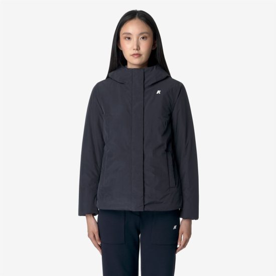 k-way donna modello lil soft touch marmotta k71324w colore blu