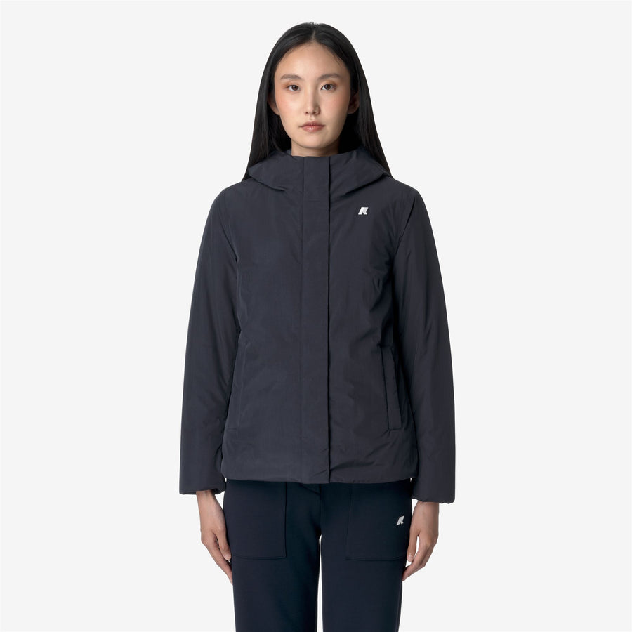 k-way donna modello lil soft touch marmotta k71324w colore blu