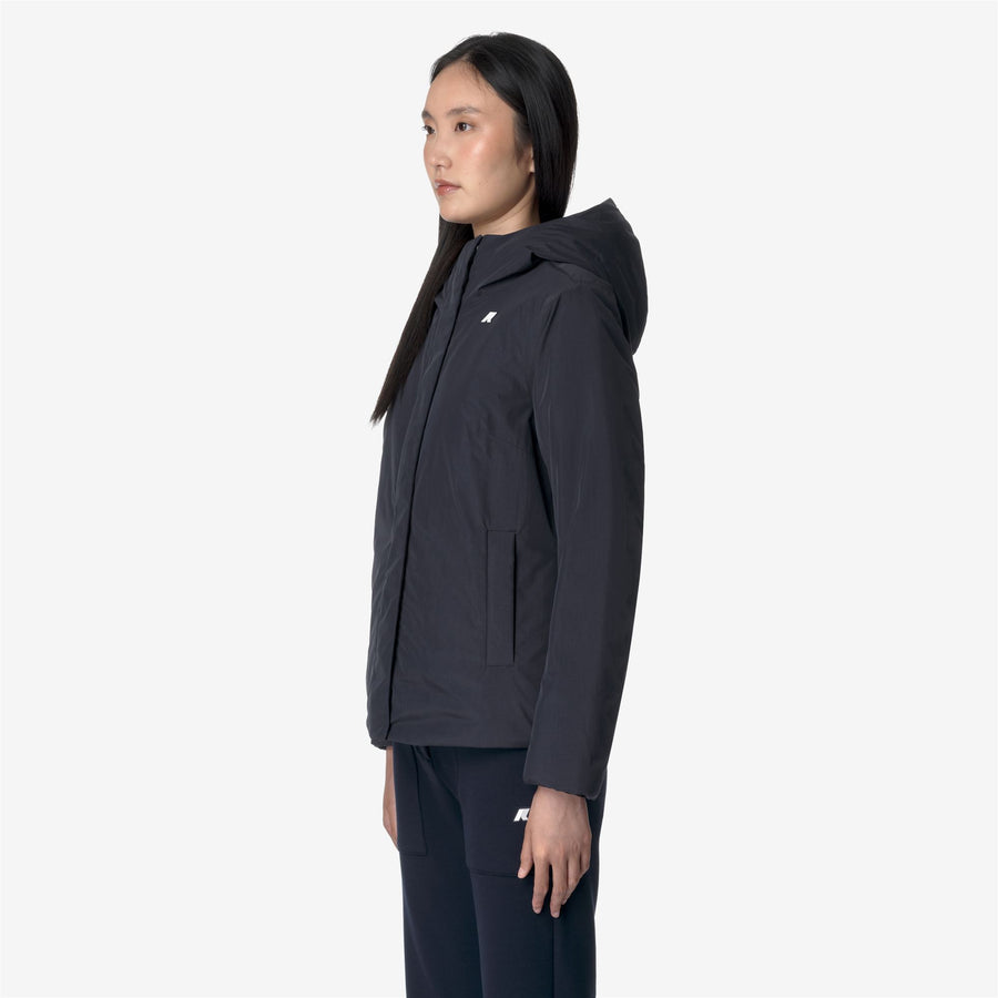 k-way donna modello lil soft touch marmotta k71324w colore blu