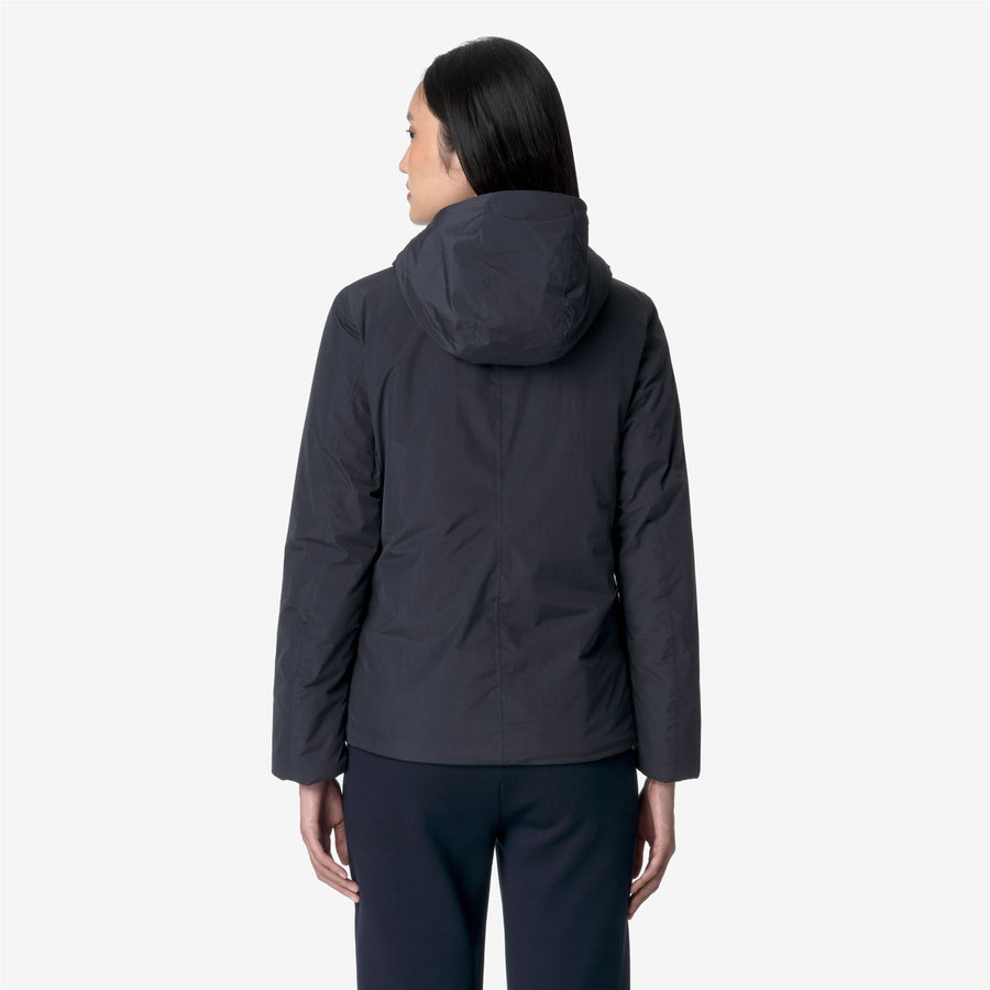 k-way donna modello lil soft touch marmotta k71324w colore blu