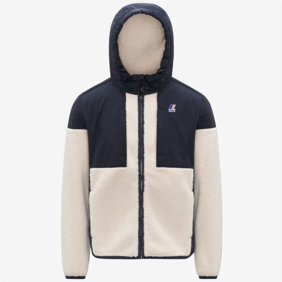 k-way uomo felpa modello samson 4.0 orsetto k5122Sw colore blu