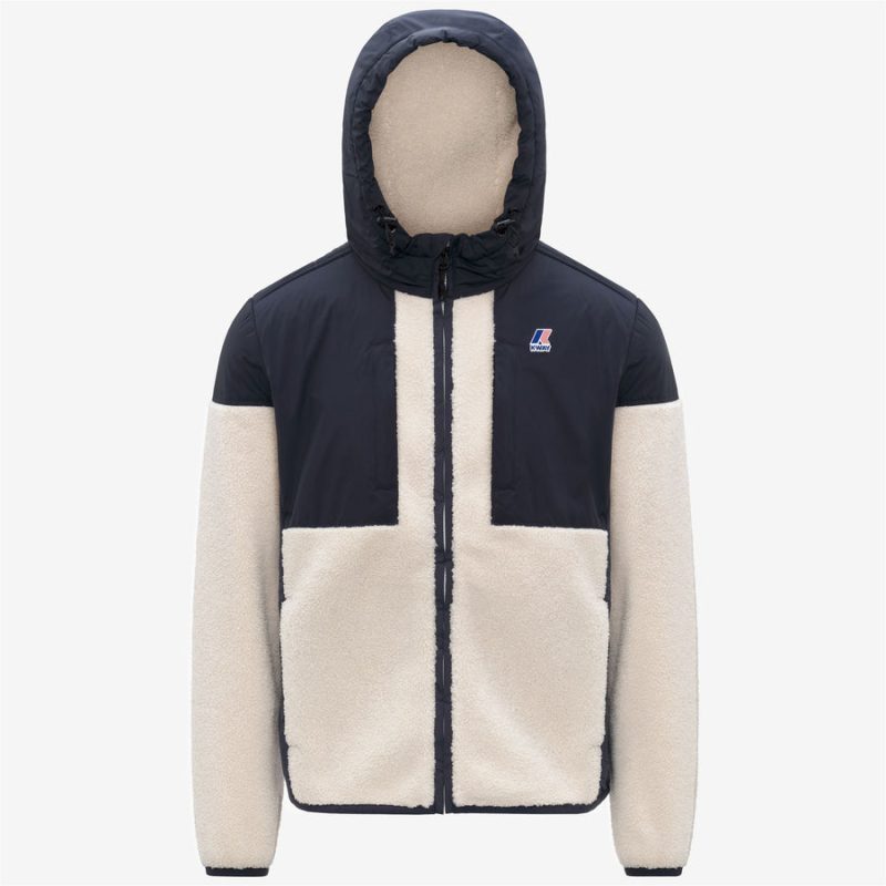 k-way uomo felpa modello samson 4.0 orsetto k5122Sw colore blu