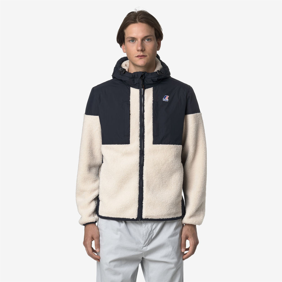 k-way uomo felpa modello samson 4.0 orsetto k5122Sw colore blu