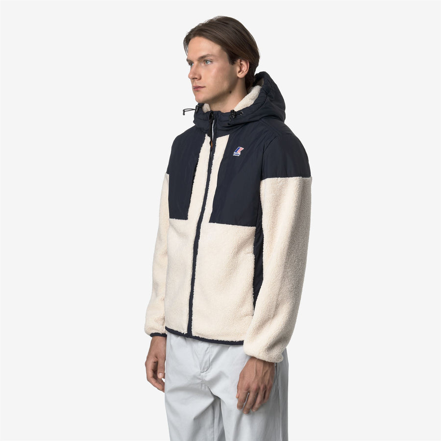 k-way uomo felpa modello samson 4.0 orsetto k5122Sw colore blu