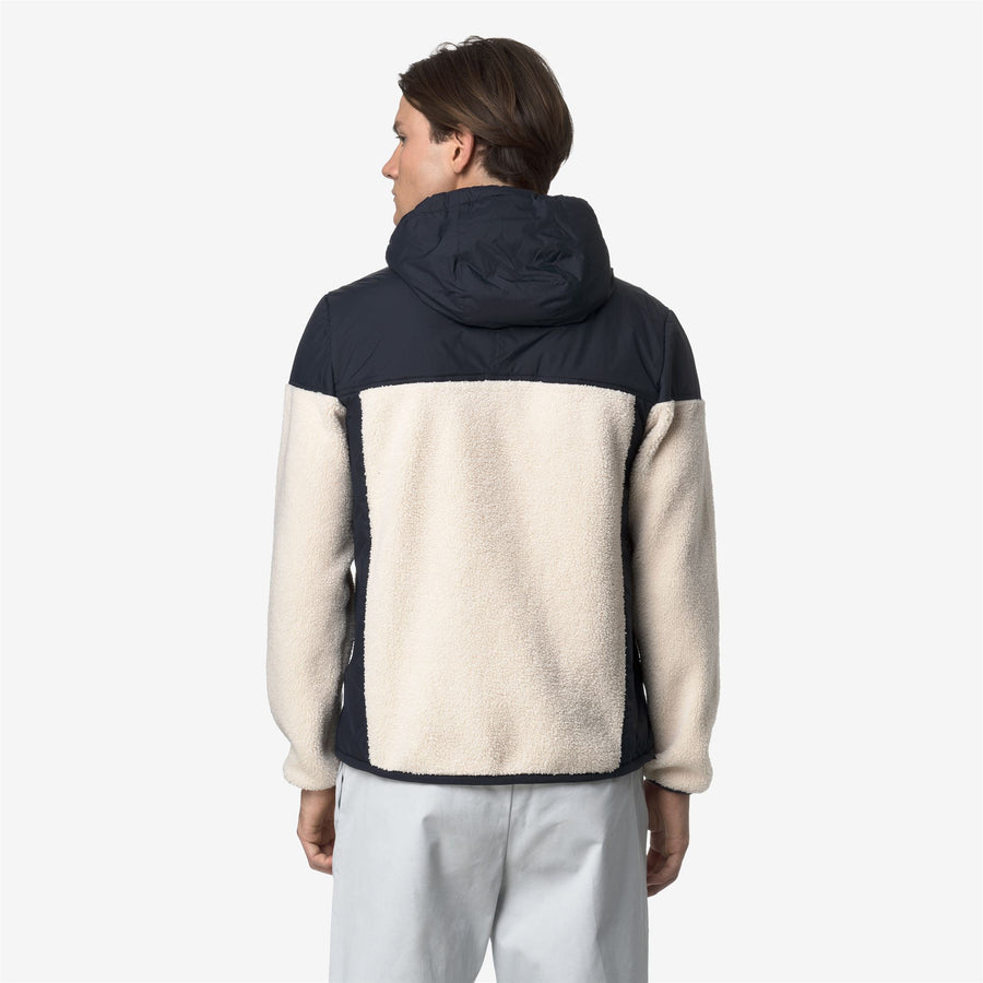 k-way uomo felpa modello samson 4.0 orsetto k5122Sw colore blu