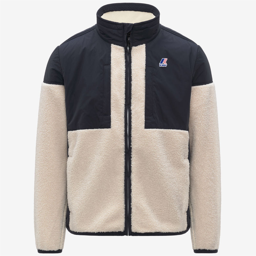 k-way uomo felpa modello sixte 4.0 orsetto k6133hw colore blu