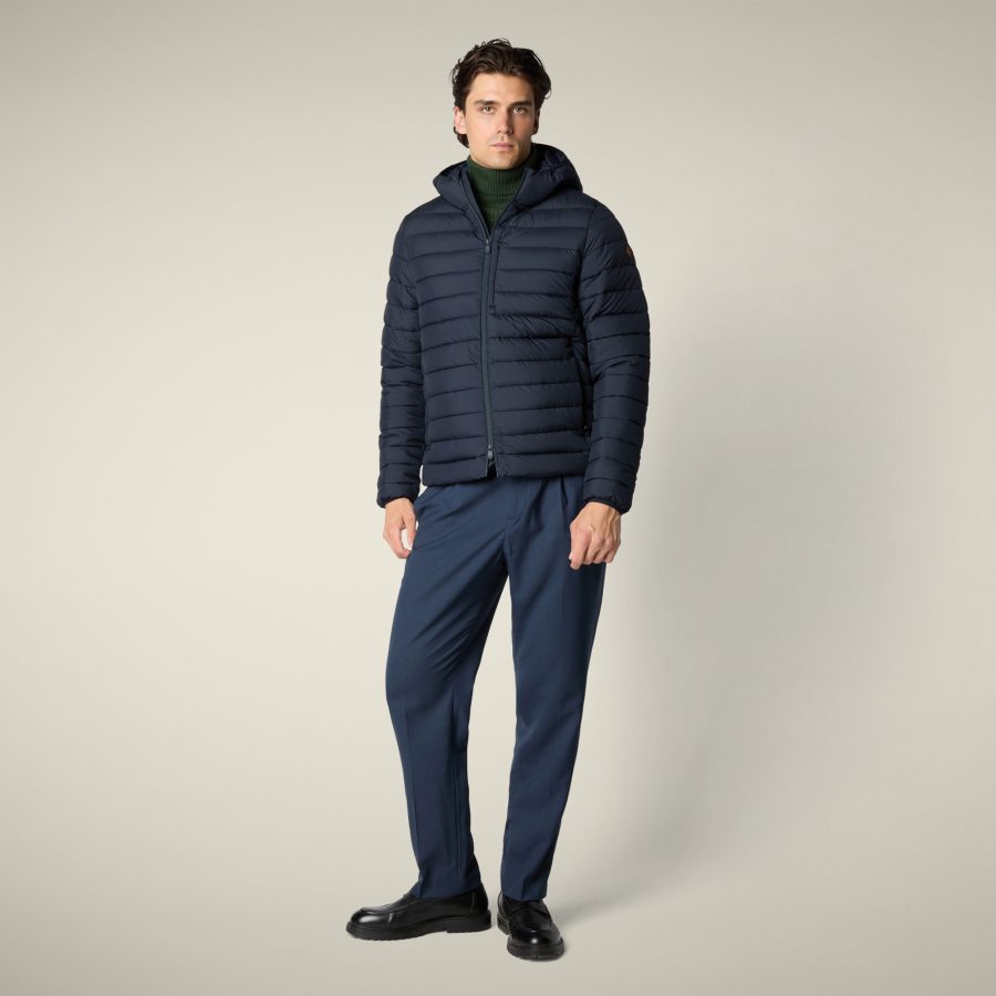 save the duck uomo giubbino modello juncus d31273m 90010 colore blu