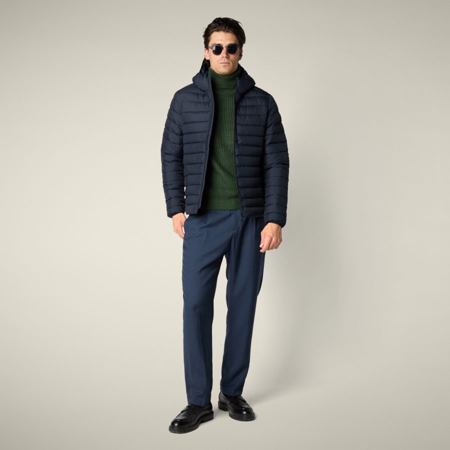 save the duck uomo giubbino modello juncus d31273m 90010 colore blu