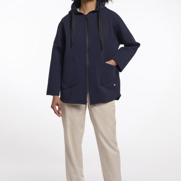 rino e pelle giubbino modello bray 7002621 colore blu scuro