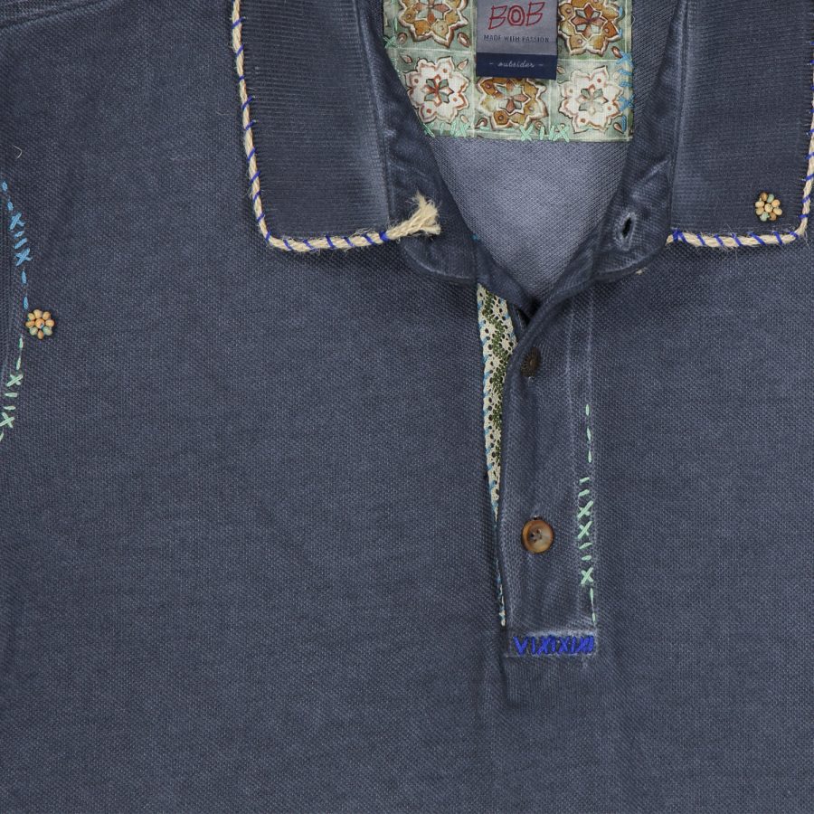bob polo modello ricky r00582 colore blu