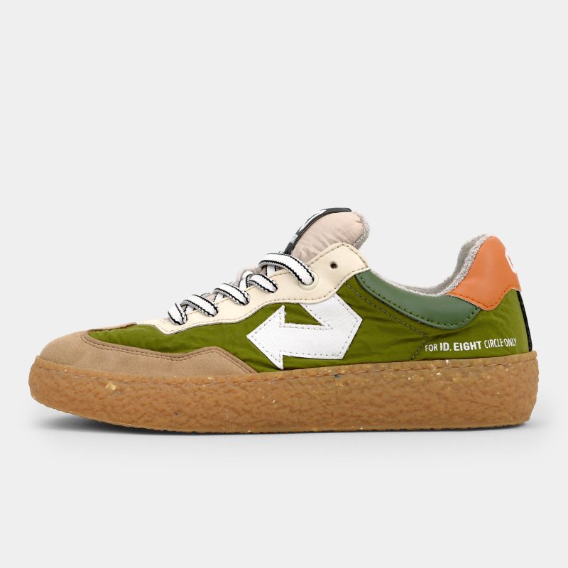 id eight sneakers modello uriduri colore olive green