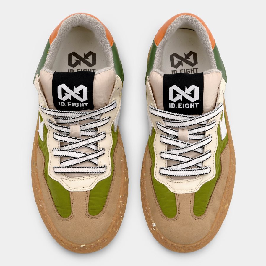 id eight sneakers modello uriduri colore olive green