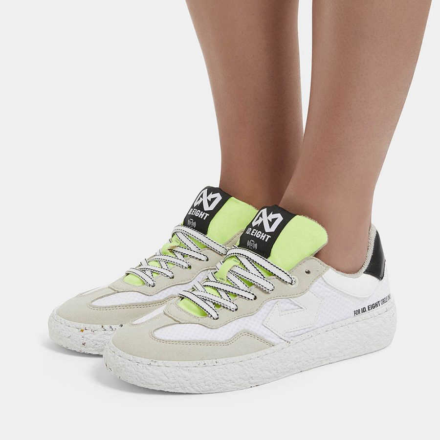 id eight snearkes modello uriduri colore white crinkle