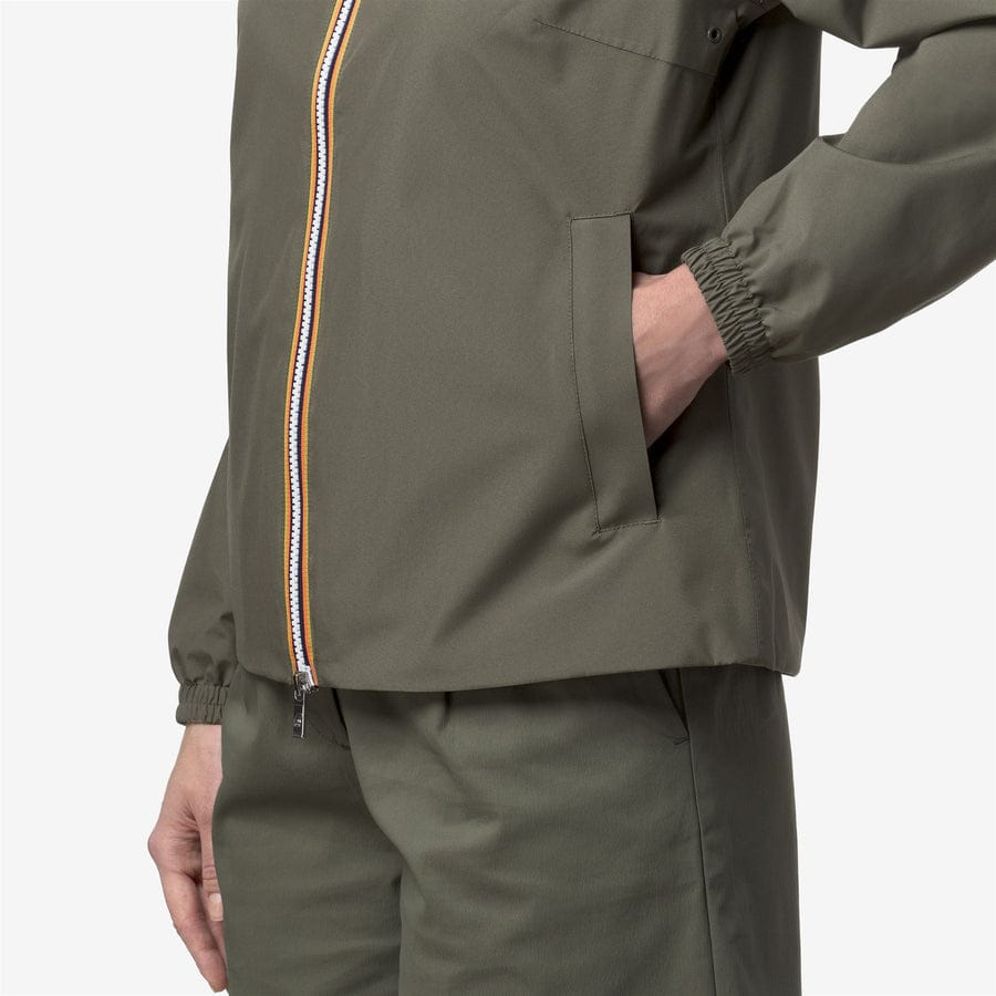 k-way donna modello lil 2.0 stretch poly jersey colore green lichen v15