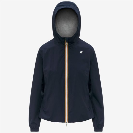 k-way donna modello lil 2.0 stretch poly jersey colore blue depth k89