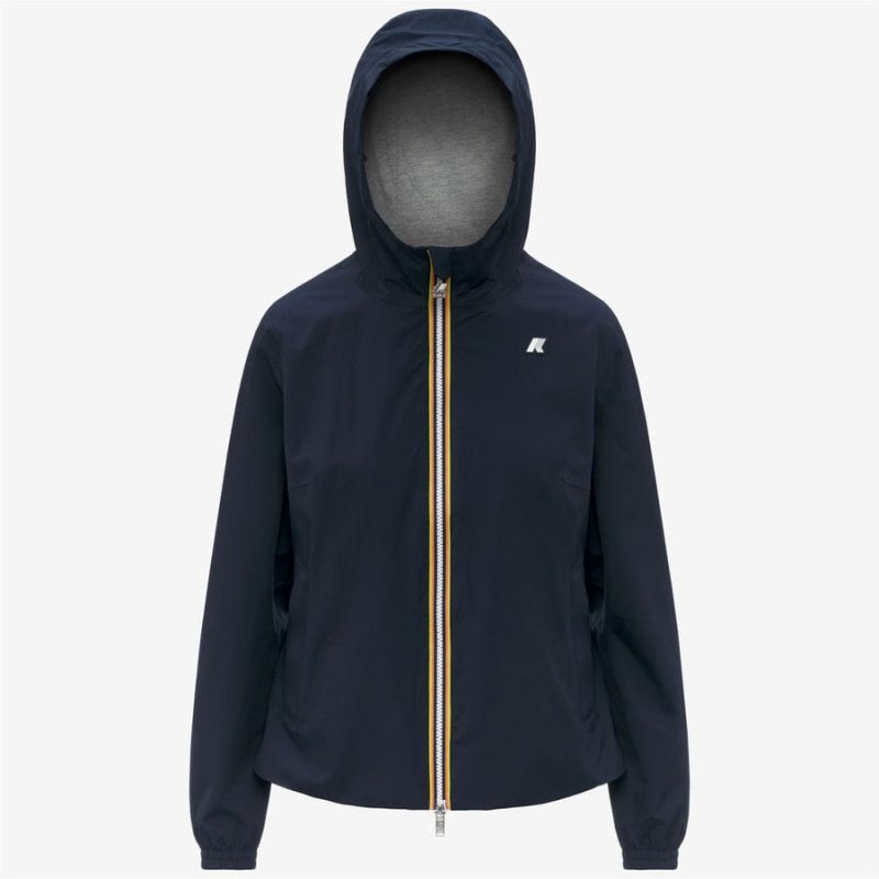 k-way donna modello lil 2.0 stretch poly jersey colore blue depth k89