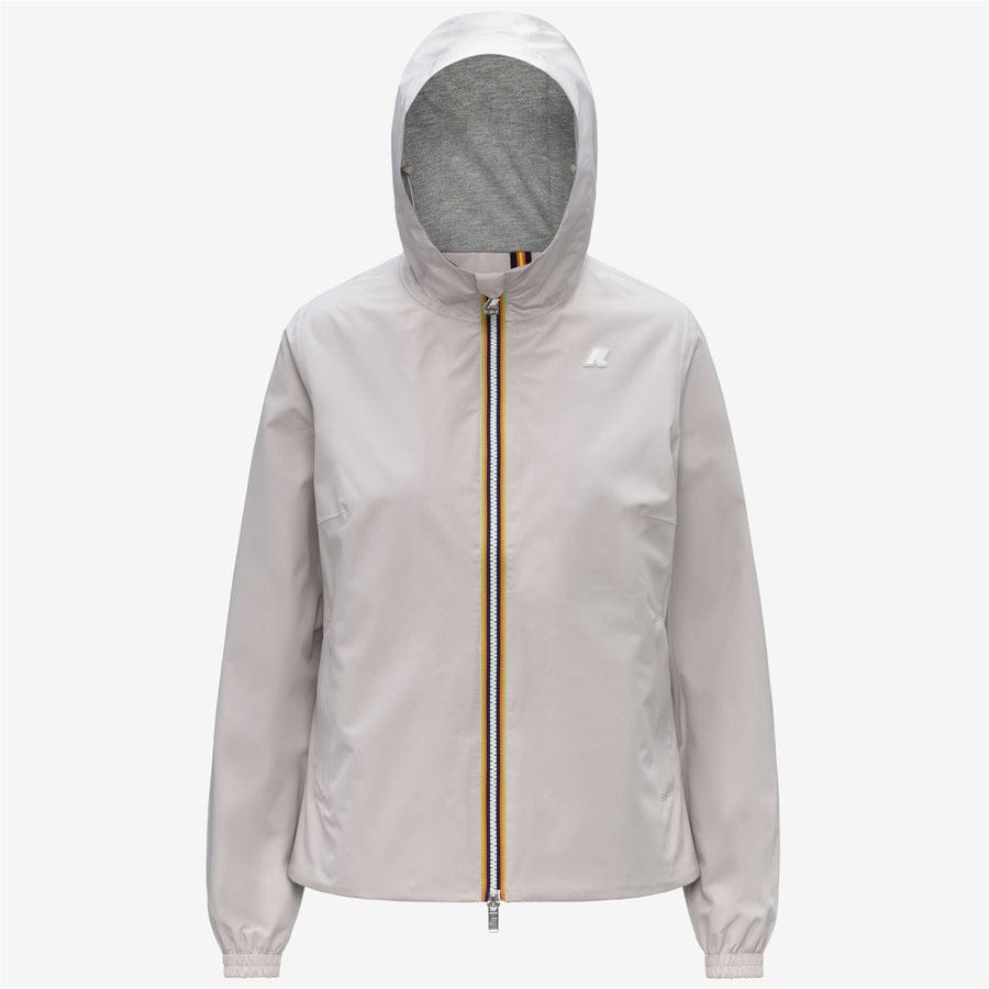 k-way donna modello lil 2.0 stretch poly jersey-k21347w colore beige lt 634