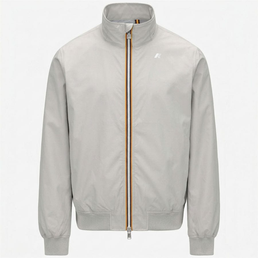 k-way uomo modello arsene stretch dot k3157bw colore beige 634